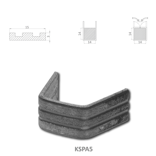 DOPREDAJ: spona U14 mm