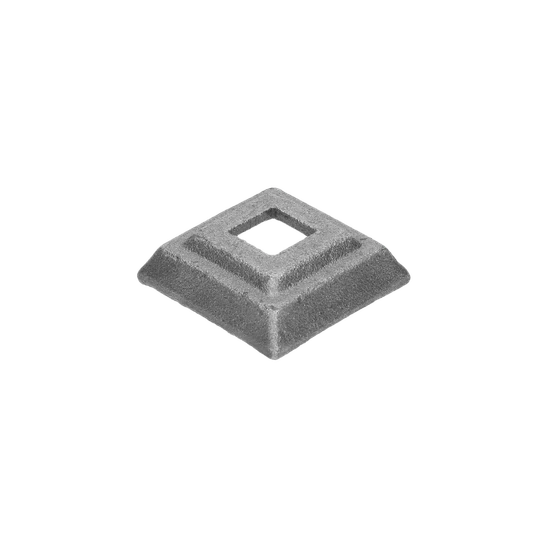 krytka kovaná 42x42x13mm s otvorom 13x13mm, odliatok