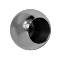 guľa koncová ø 20mm na trubku ø 12mm (otvor ø 12.2mm), leštená nerez /AISI304 - slide 0