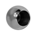 guľa koncová ø 20mm na trubku ø 12mm (otvor ø 12.2mm), leštená nerez /AISI304 - slide 0