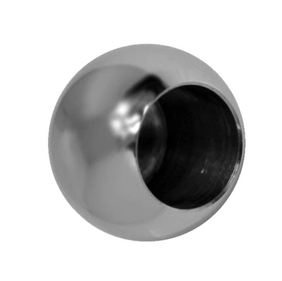 guľa koncová ø 20mm na trubku ø 12mm (otvor ø 12.2mm), leštená nerez /AISI304