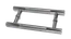 nerezové madlo na dvere (296mm / ø 25mm), na sklo 8-12mm, leštená / brúsená nerez K320 /AISI304