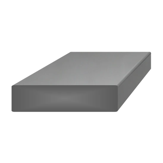 tyč plochá plná 50x5mm, čierna S235, hladká L=3000mm, cena za 1ks(3m)