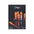 Sada profi elektrikárskych skrutkovačov, výrobca WERA, 0,4x2,5x80mm; 0,6x3,5x100mm; 0,8x4x100mm; 1x5,5x125mm; PZ1x80mm; PZ2x100mm; tester 0.5x3x70mm - slide 0