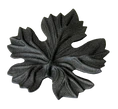 grafitová farba odtieň brilantná čierna 2.5l /3.35kg/ s antickým rustikálnym kovovosľudovým lesklým efektom, vhodná na pozinkovaný povrch a hliník - slide 1