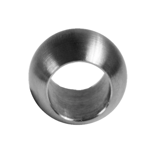 guľa priechodná ø 20mm na trubku ø 12mm, otvor ø 12.2mm, brúsená nerez K320 /AISI304