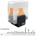 signálna lampa, LED, číra ERA LIGHT 12-36 V/DC s integrovanou anténou 433,92MHz, 155x130mm, náhrada za ELB a EL24 - slide 2