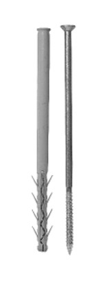 Hmoždinka plastová rámová 8 x 80 mm, zápustná hlava
