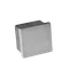 ukončenie na jokel 25x25x2.0mm, brúsená nerez K320 /AISI304