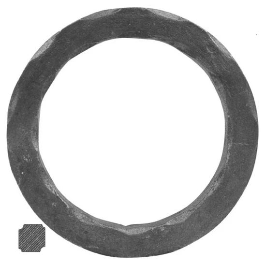 kruh (ø 120mm), 12x12mm, zdobený