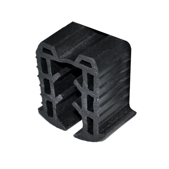 gumené tesnenie pre nerezové madlo s drážkou 24x24mm, pre sklo 8.00-11,0mm (cena za 1 bm)