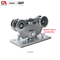vozík MEDIO KLASIK pre C-profil 98x98x5mm samonosného systému Combi Arialdo posuvných brán 500kg - slide 0