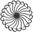 ornament 12x6mm, ø 360mm