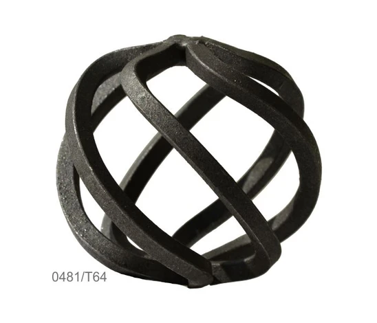 guľa točená 70x70 mm, štvorhran 6x6mm