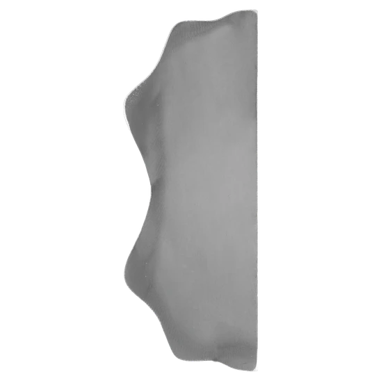 Štít 250x95x3mm bez otvorov, hladký, obojstranný (ľavý aj pravý)