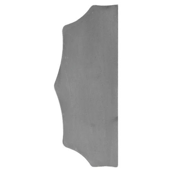 Štít 230x93x3mm bez otvorov, hladký, obojstranný (ľavý aj pravý)