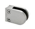 svorka skla na trubku ø 33.7mm (40x29x18mm), brúsená nerez K320 /AISI304, balenie neobsahuje gumičky na sklo - slide 0