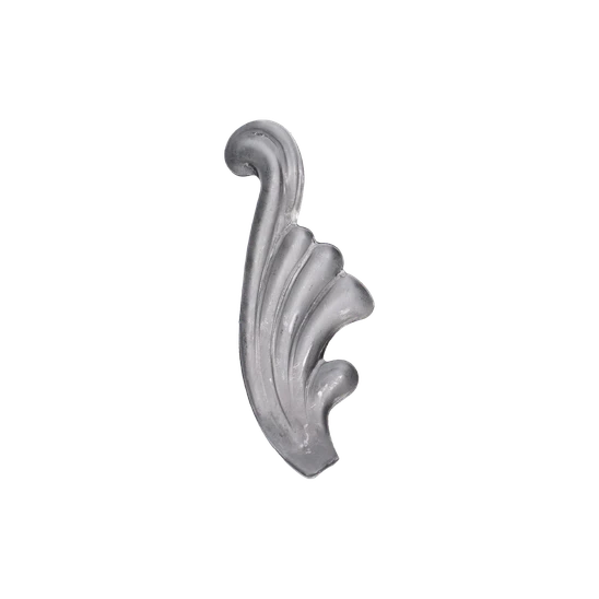 list 80x30 mm, plech 2mm, pravý