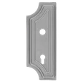 Štít 275x108x3mm s otvormi, rozteč 90mm, otvor pre kľučku ø 19,5mm, ľavý, pre zámok ZM90/80 - slide 0