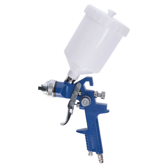 nízkotlaková striekacia pištoľ HVLP, 600ml nádobka, 1.4mm tryska