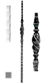 stĺp 25x25, 1300 mm
