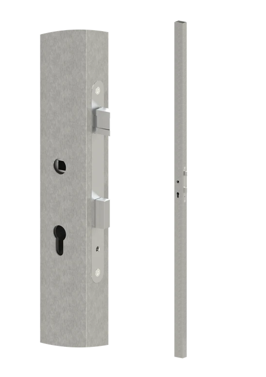 pozinkovaný profil 60x40x1,5mm H-2000mm so zámkom, vhodný pre rám bránky