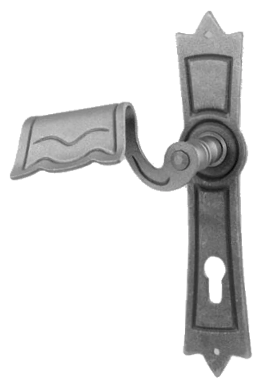 štít s kľučkou 260x51x3mm, ľavý, rozteč 90mm