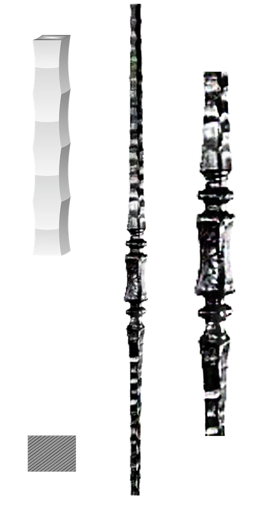 DOPREDAJ: stĺp 25x35, 1300 mm