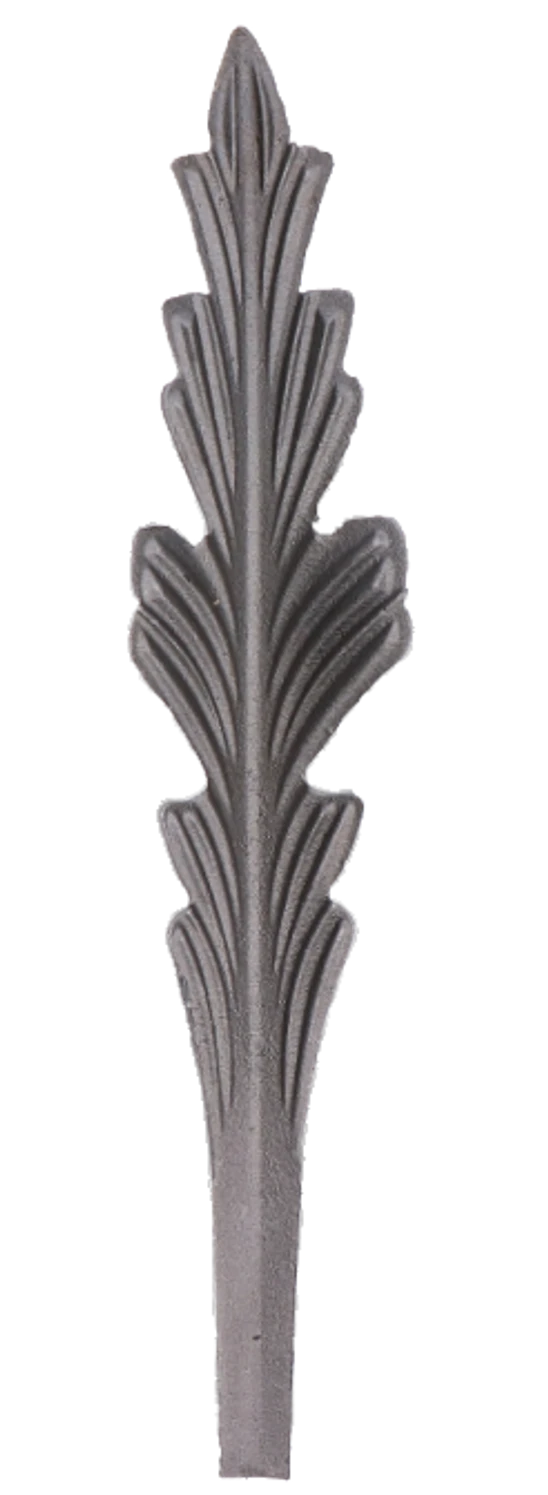 list 300x60x3 mm, ohnutý, výlisok