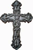 ornament kríž H-250xL-160mm, liatina bez povrchovej úpravy