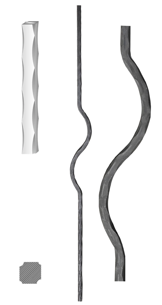 tyč 12x12mm, 70x1000mm