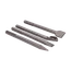 sada sekáčov SDS MAX, 4 kusy, 18x250mm