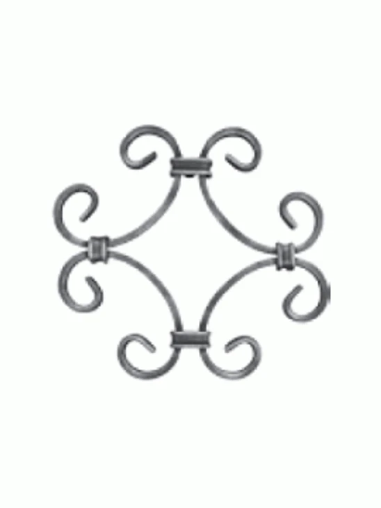 ornament 12x6mm, 210x220 mm