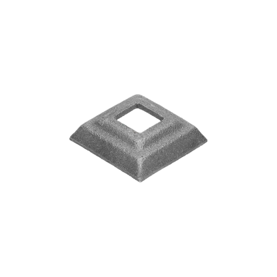 krytka kovaná 42x42x15 mm s otvorom 15x15mm, odliatok