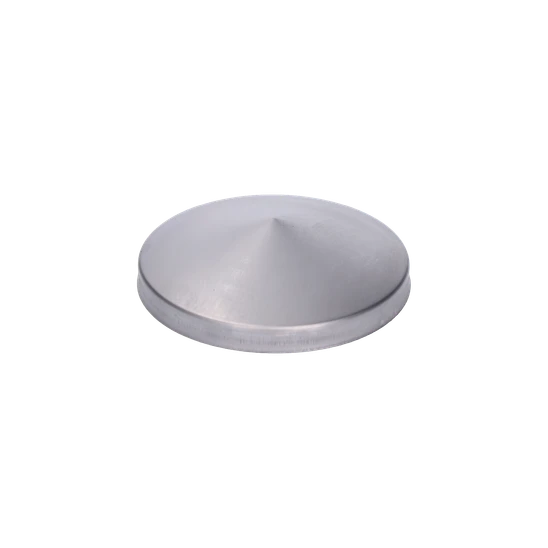strieška plechová, ø42mm, 0,8mm guľatá