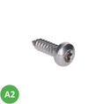nerezová skrutka samorezná (6.3x22mm) polguľatá  hlava, TX30, DIN7981C/A2 /AISI304, balenie 500ks, ISO 14585 - slide 0