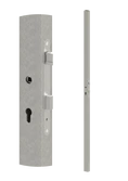 pozinkovaný profil 60x40x1,5mm H-2000mm so zámkom, vhodný pre rám bránky - slide 0