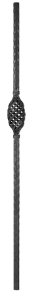 stĺp zabradlia 25x25mm, 1300mm