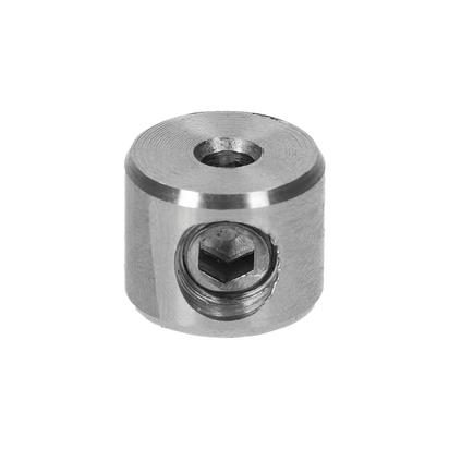 Úchyt pro nerezové lanko ø 2-4mm, broušená nerez K320 /AISI304