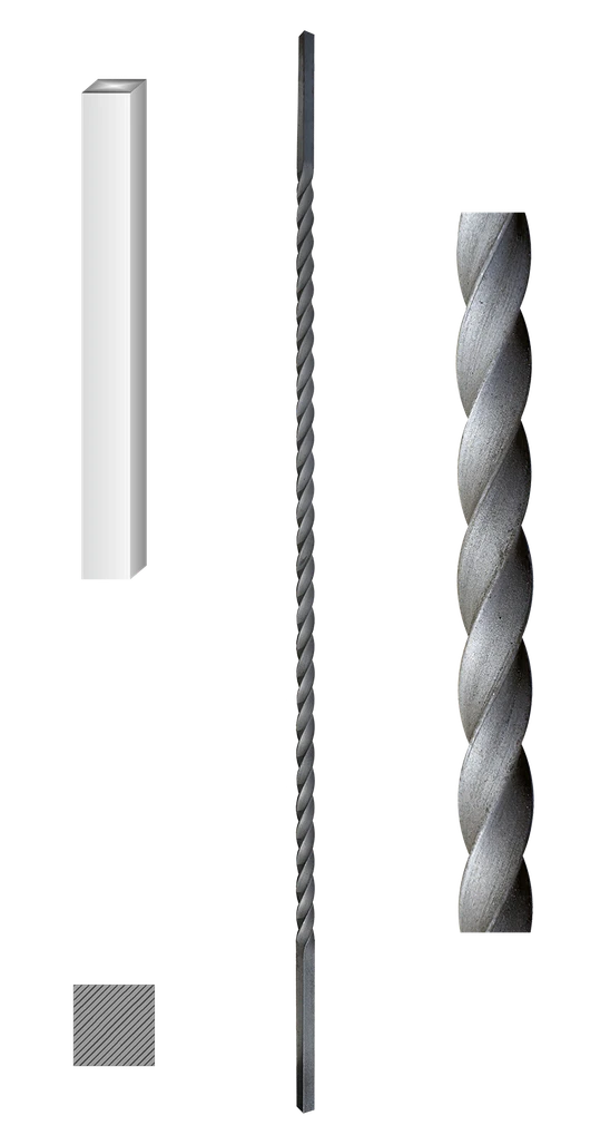 tyč 12x12mm, 1000mm