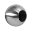 guľa koncová ø 20mm na trubku ø 12mm, otvor ø 12.2mm, brúsená nerez K320 /AISI316