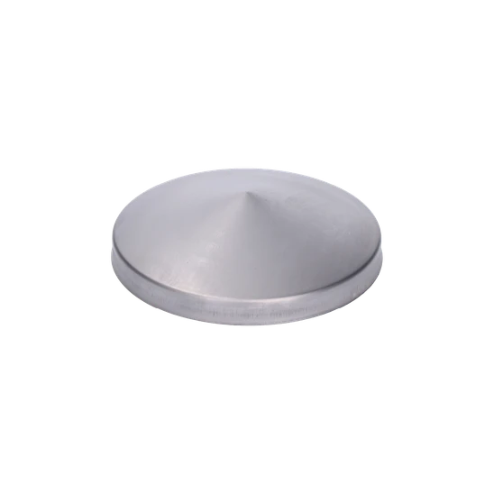 strieška plechová, ø48mm, 0,8mm guľatá