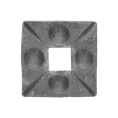 pätka 70x70x8 mm, otvor 21mm - slide 0
