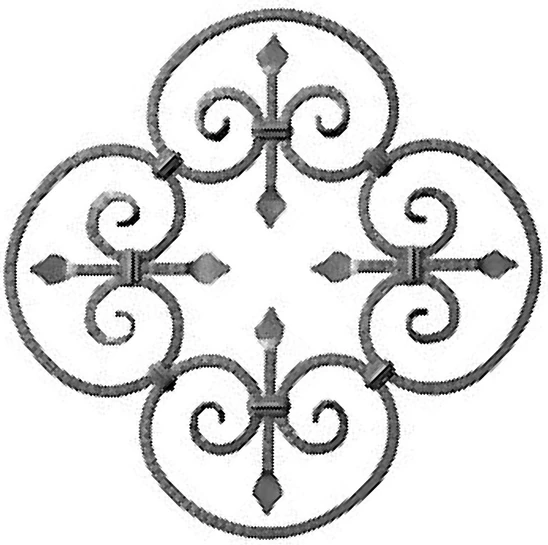 ornament 590x590 mm, profil 12x12mm