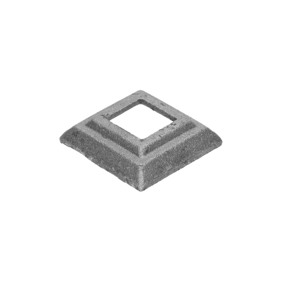 krytka 62x62x16mm s otvorom 26x26mm, odliatok