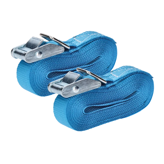 balenie 2X rýchloupínací pás, 4m, 25mm, so sponou a voľným koncom, LC 500 Kg, vyrobený v súlade s normou STN EN 12195-2