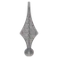 Špic, 180x60mm, podstavec ø 30mm, výkovok