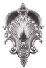 DO VYPREDANIA ZÁSOB: ornament plechový 450x300 mm, 1,5mm